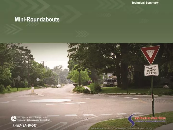mini roundabouts