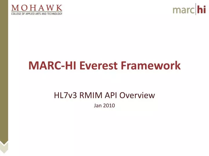 marc hi everest framework