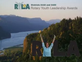 The objectives of RYLA are