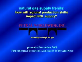 natural gas supply trends: how will regional production shifts impact NGL supply?