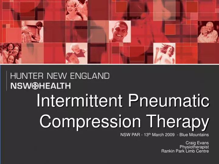 intermittent pneumatic compression therapy