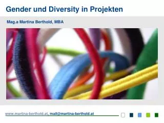 Gender und Diversity in Projekten