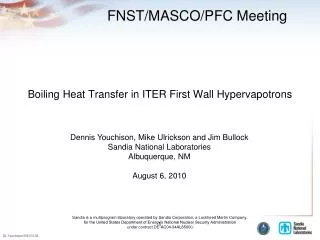 Boiling Heat Transfer in ITER First Wall Hypervapotrons