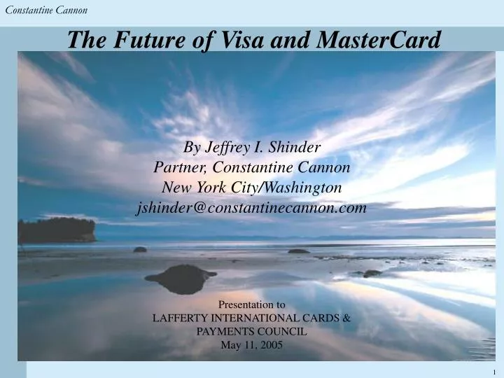 the future of visa and mastercard