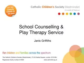 School Counselling &amp; Play Therapy Service