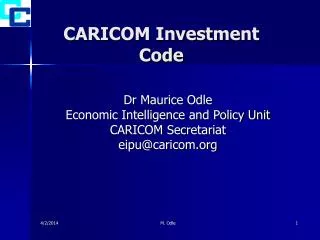 CARICOM Investment Code