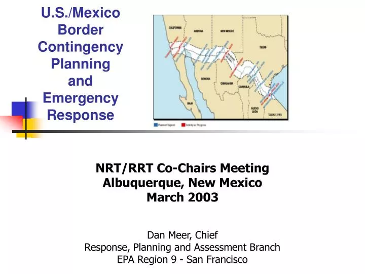 u s mexico border contingency planning and emergency response