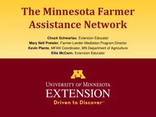 The Minnesota Farmer Assistance Network