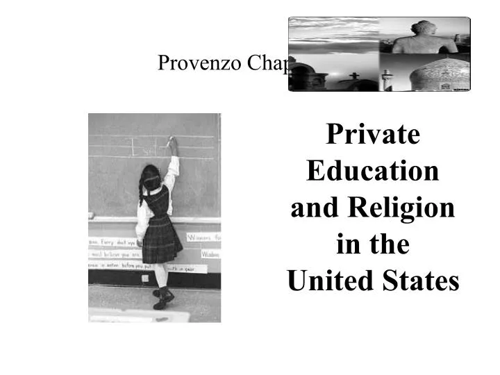 private education and religion in the united states