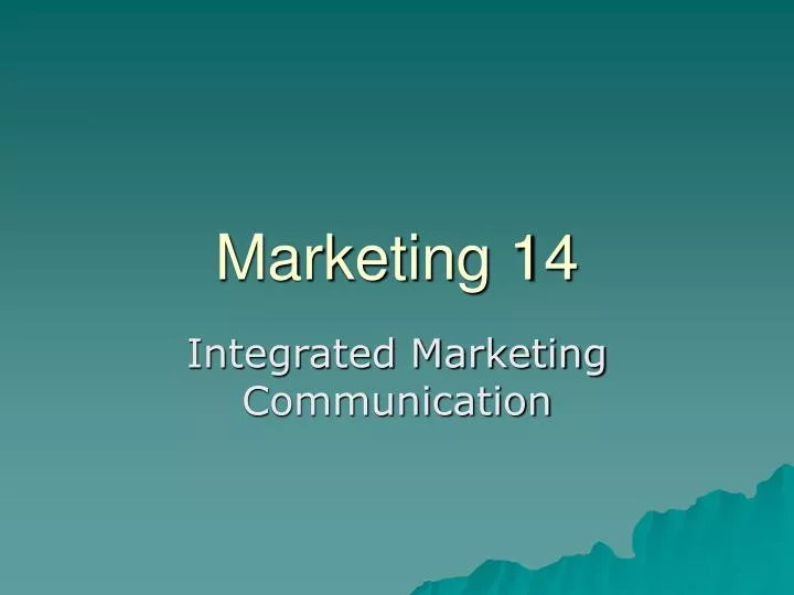 marketing 14