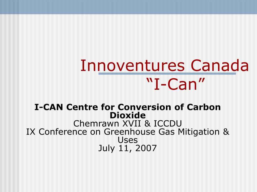 PPT - Innoventures Canada “I-Can” PowerPoint Presentation, free ...