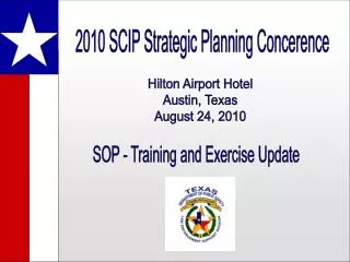 2010 SCIP Strategic Planning Concerence