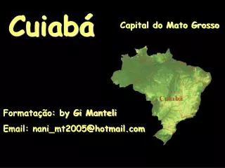 Capital do Mato Grosso