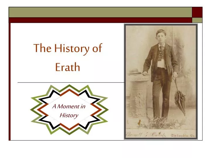 the history of erath