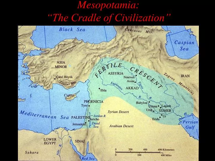 mesopotamia the cradle of civilization