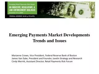 Emerging Payments Market Developments Trends and Issues