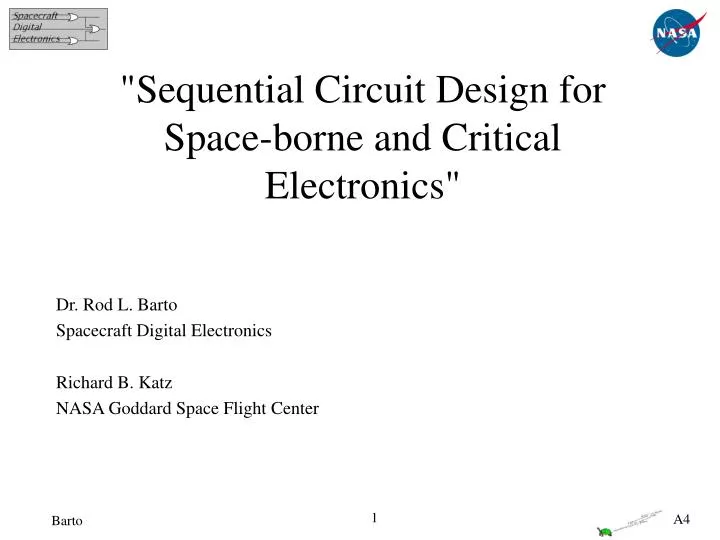 sequential circuit design for space borne and critical electronics
