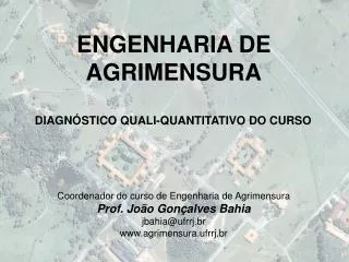 ENGENHARIA DE AGRIMENSURA