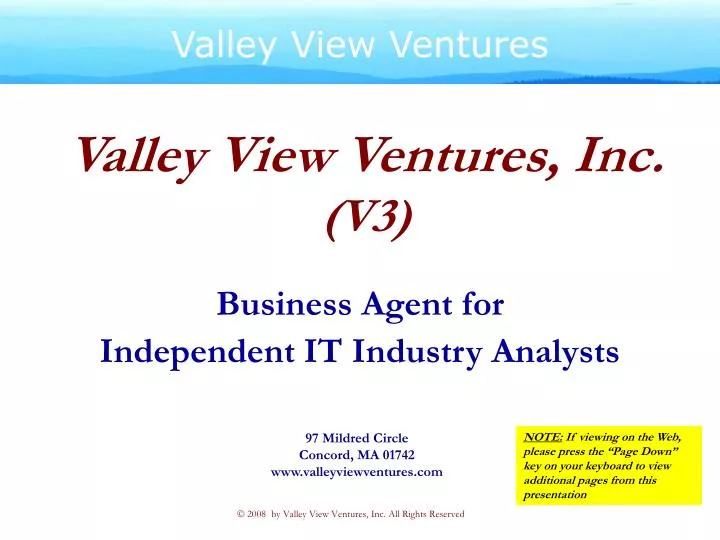 valley view ventures inc v3