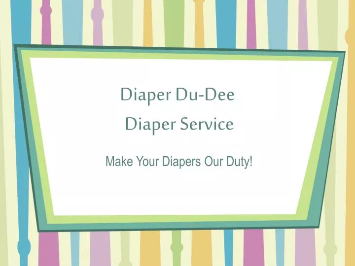 diaper du dee diaper service
