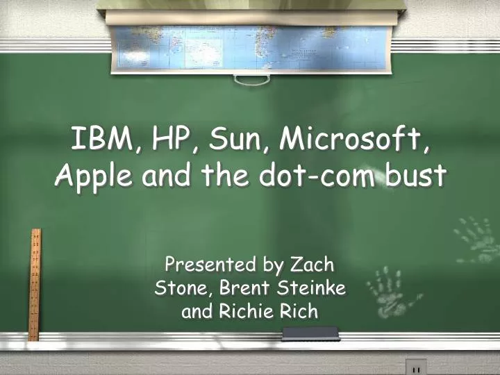 ibm hp sun microsoft apple and the dot com bust