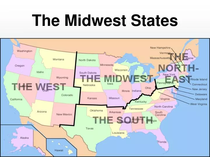 the midwest states