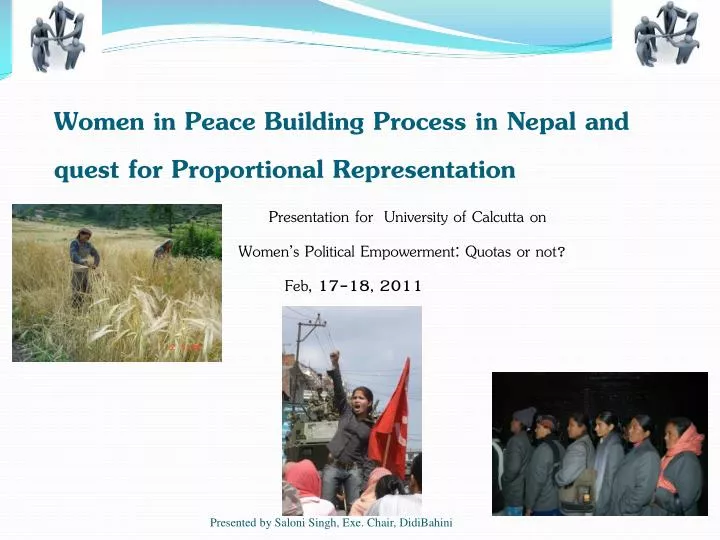 women in peace building process in nepal and quest for proportional representation