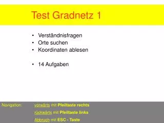 Test Gradnetz 1 .