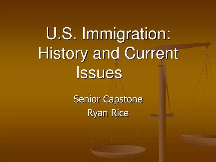 u s immigration history and current issues