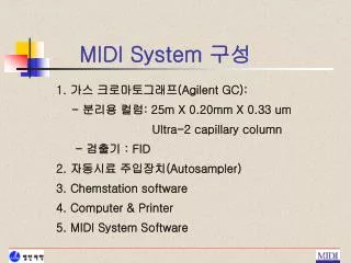 midi system
