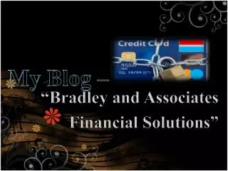 Bradley swipes den sanne kostnaden for kredittkort