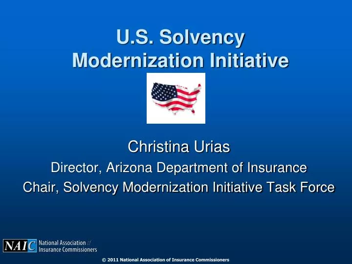 u s solvency modernization initiative