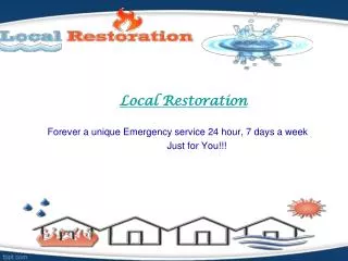 Local Restoration | fire damage restoration