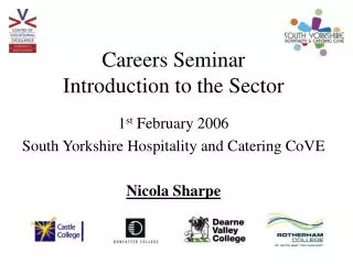Careers Seminar Introduction to the Sector