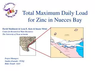 Total Maximum Daily Load for Zinc in Nueces Bay
