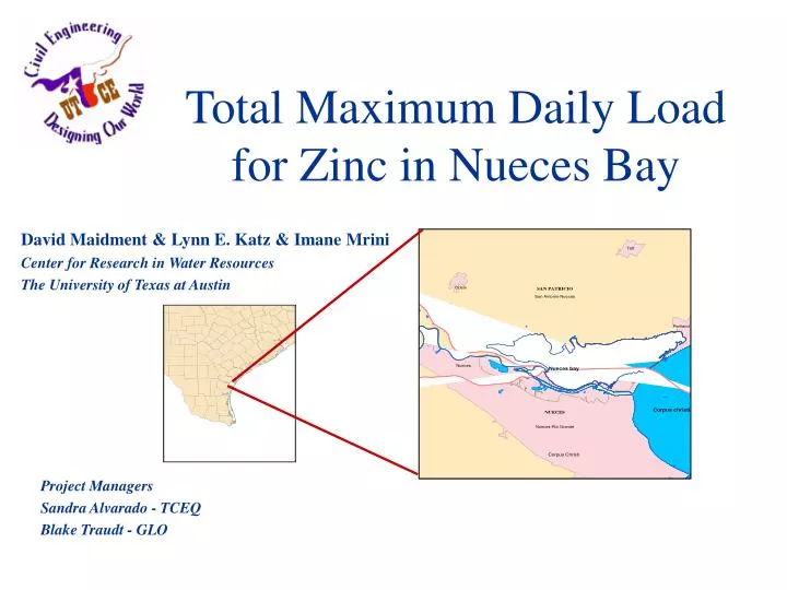 total maximum daily load for zinc in nueces bay