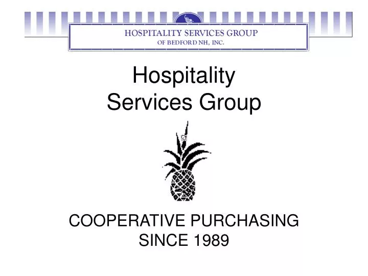 hospitality services group