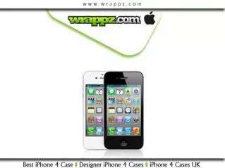 Buy Designer iPhone 4 cases from Wrappz