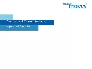 Creative and Cultural Industry