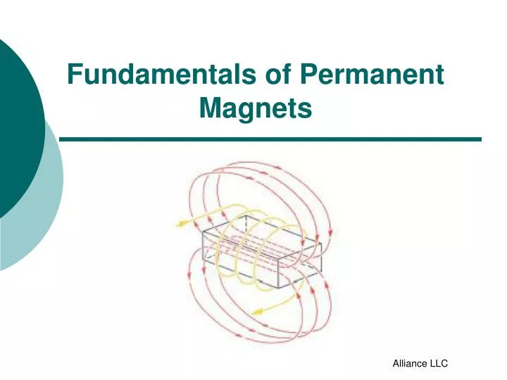fundamentals of permanent magnets
