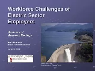 Workforce Challenges of Electric Sector Employers
