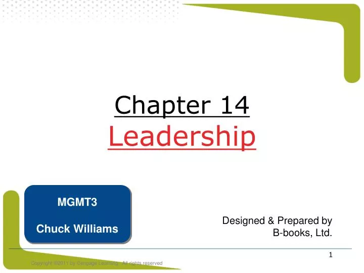 chapter 14 leadership