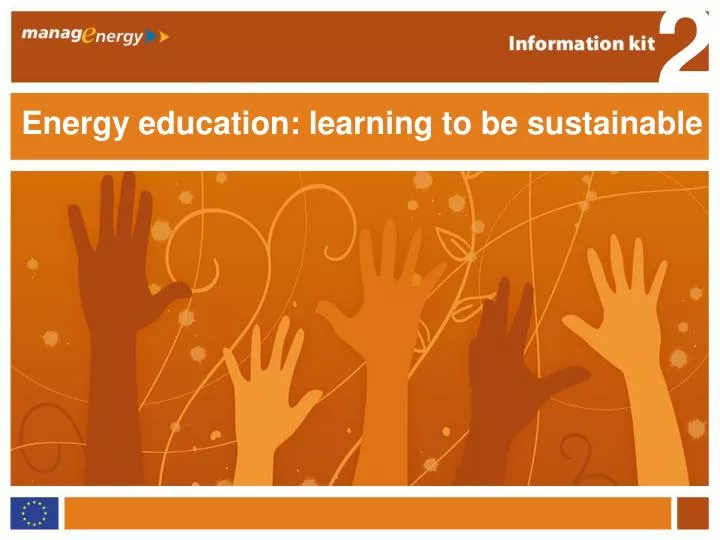 energy education learning to be sustainable