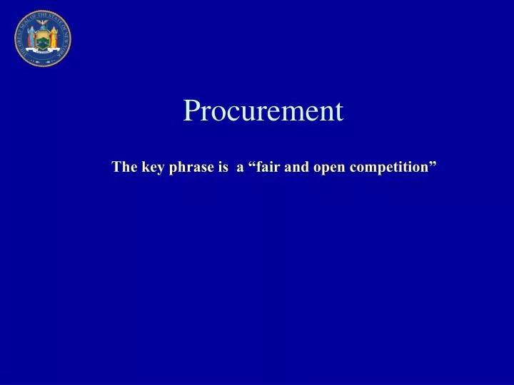 procurement