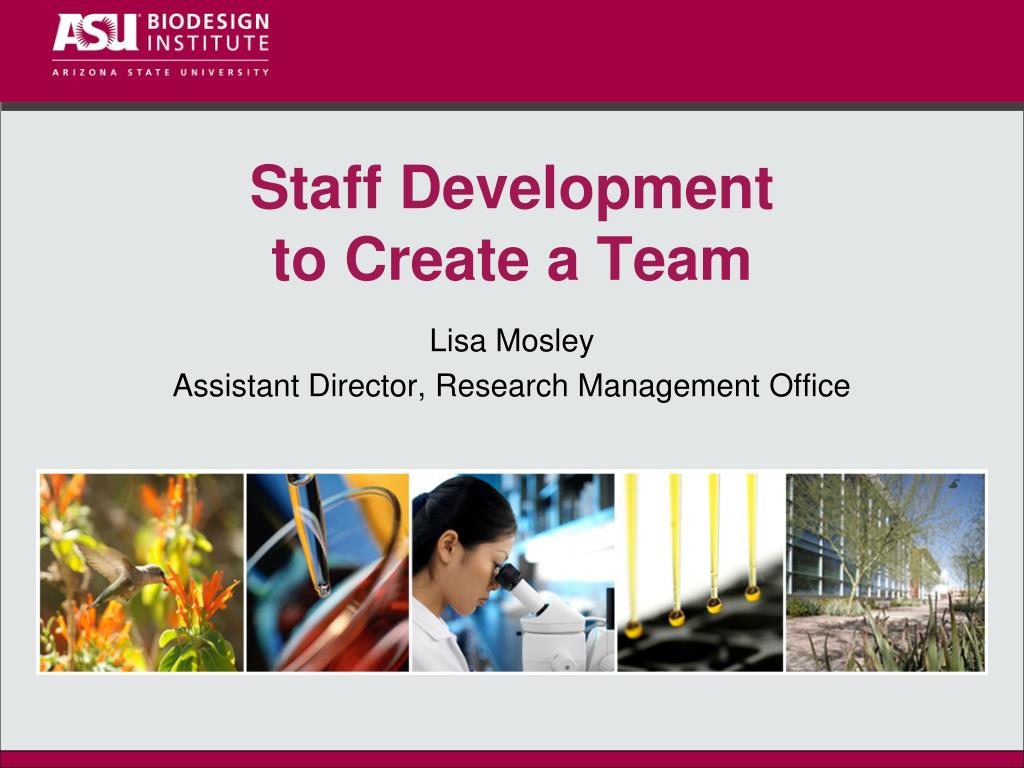 PPT - Staff Development to Create a Team PowerPoint Presentation, free ...