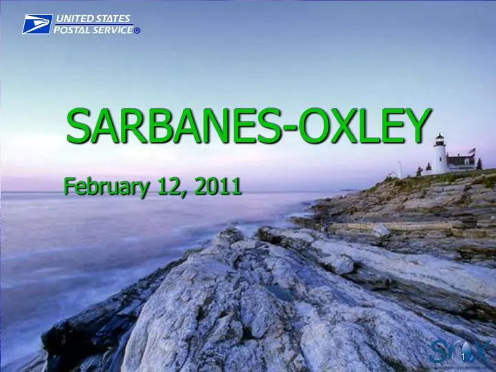 sarbanes oxley