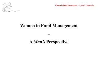 Women in Fund Management – A Man’s Perspective
