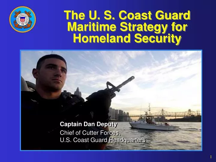 the u s coast guard maritime strategy for homeland security