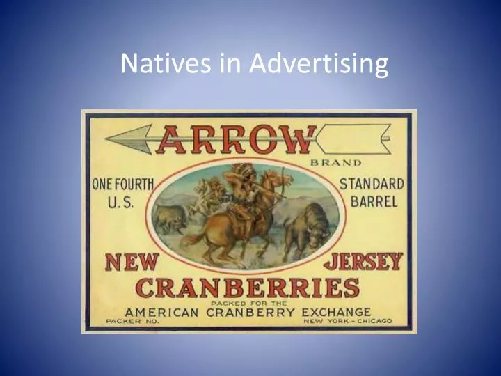 natives in advertising
