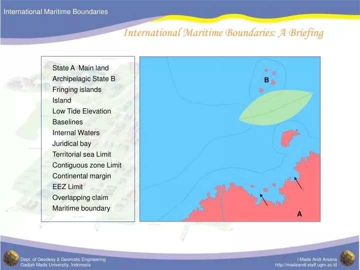 international maritime boundaries a briefing